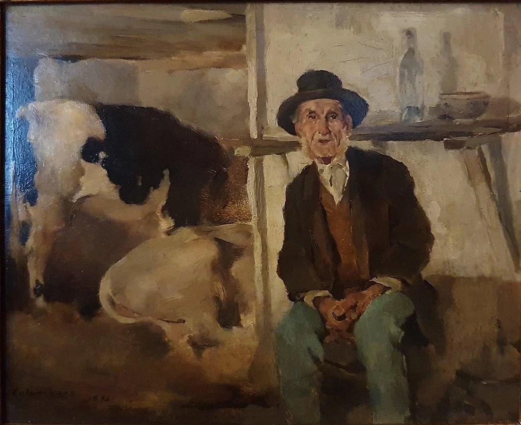 Il nonno nella stalla - Casa, museu Dr. Anastácio Gonçalves, em Lisboa